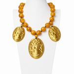 COLLANA TRE CAMMEI