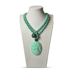 Collana cammeo cristallo